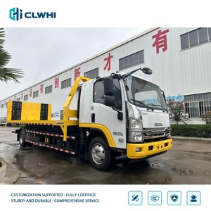 Camión Grúa de <span class=keywords><strong>Plataforma</strong></span> 1SUZU, Camión de Remolque de Rescate en Carretera de 4 Toneladas, 4x2, Motor Diésel de 120HP, <span class=keywords><strong>Plataforma</strong></span> de Carga Completa, Camión de Remolque para Transporte de Vehículos - Product Image 2