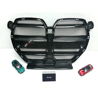 Nouvelle conception Grille de voiture en fibre de carbone sèche intégrée V Grille pour BMW G80 G82 M3 M4