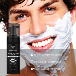 <span class=keywords><strong>Espuma</strong></span> de afeitar para hombre, producto de marca privada vegana, hidratante, suaviza la barba, <span class=keywords><strong>con</strong></span> tu logotipo - Product Image 6