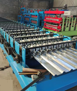 Phổ biến nhất hình thang mái ngói cuộn tạo thành máy ibr tấm lợp Máy làm - Product Image 1