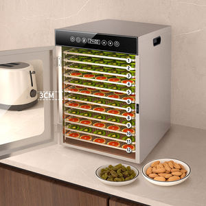 Deshidratador Comercial de Frutas y Verduras, 12 Bandejas, Máquina de Secado por Aire Caliente para Mango, Plátano y Manzana - Product Image 4