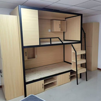 Capsules de couchage pleine grandeur, lits superposés, lits d'hôtel type capsule spatiale, en vente, ensembles de mobilier hôtelier, capsules de couchage intelligentes