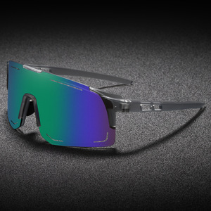 Lunettes de soleil sportives colorées, coupe-vent, demi-monture, pour le cyclisme, protection UV400, unisexe, pour activités de plein air - Product Image 4