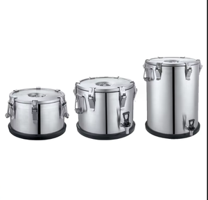 DFc0708 4L 6L 10L 15L 18L 20L 25L 30L Contenant isotherme personnalisé en acier inoxydable pour aliments et soupes, maintien au chaud - Product Image 4