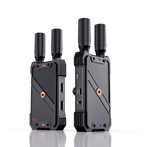 Kit d'extension sans fil longue portée 1080P avec transmetteur et récepteur sans fil 2,4 GHz/5 GHz et latence de 0,05 s et sortie en boucle - Product Image 1
