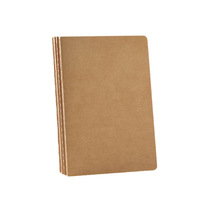 Carnet de composition personnalisé à couverture rigide en papier kraft A4/B5/A5/A6, ligné, 36 pages, journal, cahier d'écolier, cahier de mots pour enfants