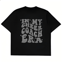 Transferts personnalisés en strass pour chemises, coach de cheerleading, pierres en cristal pour décorer les vêtements