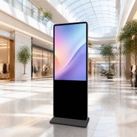 Pantalla LCD de Señalización Digital con Sistema Android Windows, Tótem Publicitario para Negocios, Reproductor Multimedia