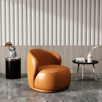 Fauteuil barillet moderne et durable en tissu doux, siège individuel, chaise de loisirs pour salon, mobilier de maison, usage hôtelier