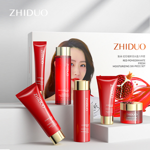 OEM ODM Etiqueta Privada ZHIDUO <span class=keywords><strong>azada</strong></span> venta Granada esencia fresca hidratante cinco piezas cuidado de la piel conjunto - Product Image 2