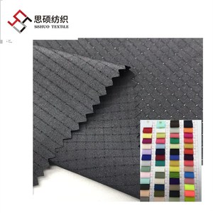 Tissu <span class=keywords><strong>Ripstop</strong></span> 4 directions extensible en soie alcaline 95% polyester 5% élasthanne pour chemises, shorts, etc. - Product Image 2