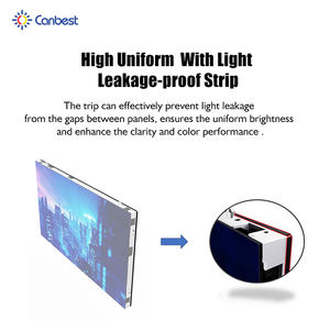 Pantalla LED Canbest <span class=keywords><strong>de</strong></span> 0.9mm COB 8K HDR para Interiores, Pantalla LED para Iglesias <span class=keywords><strong>de</strong></span> 12 Metros Cuadrados, Doble Respaldo, Ultra Delgada, Montada en la Pared - Product Image 2