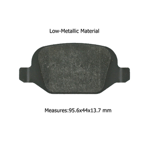 Pastillas de freno traseras para Lada Vesta SW <span class=keywords><strong>Cross</strong></span> 2180 2181 09/2015-, recambio de pastillas de freno trasero, 2 unidades - Product Image 2