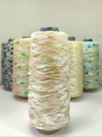 Cordon en polyester 300D/3 pour macramé, broderie, franges, rideaux, vêtements et usage décoratif – Vente en gros