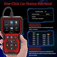Escáner Detector de Fallas de Automóviles OBD2 V519 Herramienta de Diagnóstico con Garantía de 12 Meses con Lector de Códigos de Error