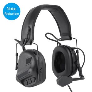 Casque d'écoute en gros, réduction du bruit pour <span class=keywords><strong>Kenwood</strong></span> Baofeng talkie-walkie casque de <span class=keywords><strong>chasse</strong></span> <span class=keywords><strong>Radio</strong></span> casque tactique - Product Image 5