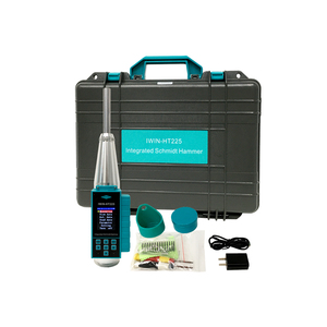 Haute précision 2.207 Nm Schmidt testeur de marteau de rebond de densité de béton 785 N énergie d'<span class=keywords><strong>impact</strong></span> ressort de corps en aluminium Portable 220V" - Product Image 1