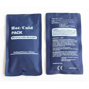 Commercio all'ingrosso di vendita Caldo del gel di Nylon caldo impacco freddo di formato personalizzato Impacchi di Ghiaccio
