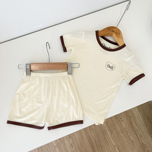 Conjunto de Pijama para Bebé OEM, Ropa de Casa Cómoda de Algodón para Bebés y Niños Pequeños - Product Image 1