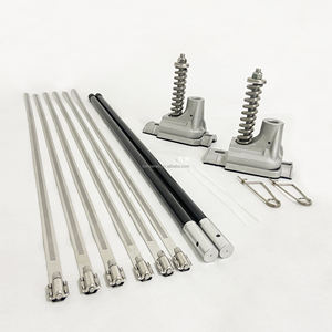 Bandera Publicitaria para Poste <span class=keywords><strong>de</strong></span> Luz Exterior - Construcción Metálica con Protección Anticorrosión y Fácil Montaje - Product Image 1