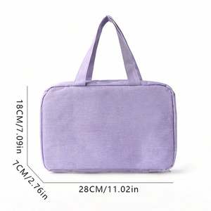 Bolsa de Aseo Impermeable Promocional de Diseño OEM de Fábrica, Bolsa de Cosméticos para Hombres y Mujeres - Product Image 4