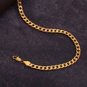 Collar de Cadena Cubana de 6mm con Perlas, Estilo Bohemio, Chapado en Oro de Imitación de 18K, 16-32 Pulgadas, Regalo de Boda - Product Image 3
