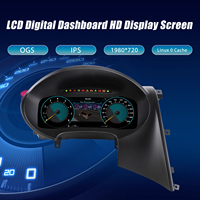 Tableau de bord numérique LCD 12,3 pouces, compteur de vitesse, remplacement plug and play pour VW Seat Leon 2009-2012