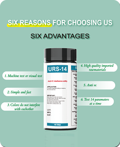 Medical Laboratory 14 Parameters Urine Reagent <strong>test</strong> <strong>Strips</strong> Urine Analysis <strong>test</strong> <strong>Strips</strong> URS