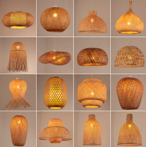 אהיל במבוק ארוג בעבודת יד מודרני, מנורת במבוק למסעדה סינית, חדר תה, פנס יפני יצירתי, צימר, נברשת במבוק הניתנת להתאמה אישית - Product Image 4