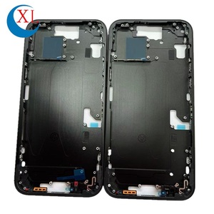 Nhà Máy Trực Tiếp Điện Thoại Trở Lại Giữa Khung Nhà Ở Thay Thế Cho <span class=keywords><strong>Iphone</strong></span> 15 15 Cộng Với 15Pro Max Với Trở Lại Glass Bìa + Nút Bên - Product Image 1