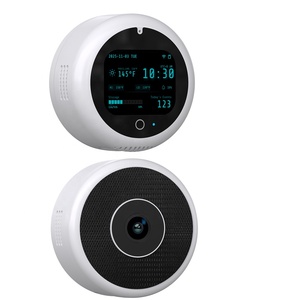 Cámara de Seguridad Inteligente para Ventana con IA Todo en Uno, Pantalla LCD de Estado de 2.4'', Estación Meteorológica en Tiempo Real, Cámara IP WiFi con Visualización de la Hora - Product Image 4