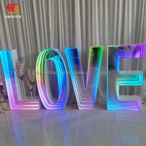 LEDA Customized LOVE Marquee Letter Wedding Proposal Party Backdrop Decor <b>Light</b> Marquee Letter - Product Image 1