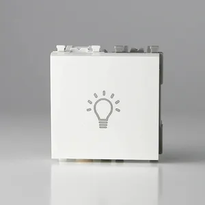 New Design Italy modular Type High Quality Light Power Electrical American and Italy Standard Wall Switch and Sockets