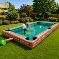 Juego Inflable de Tiro al Baloncesto WODI de Grado Comercial, 0.55mm PVC, Desafío de Tiro, Juego de Teeball para Niños y Adultos