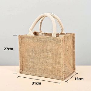 Bolsas de Compra de Yute Ecológicas Personalizadas |   Bolsa Promocional Biodegradable con Logotipo |   Venta al por Mayor para Minoristas y Eventos - Product Image 2