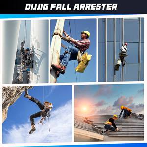 Guangjia automatisch hoofdslot van aluminiumlegering, bergbeklimmen, rotsklimmen, werken op grote hoogte, grote haak - Product Image 5