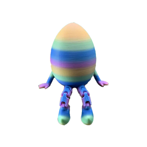 Estatua de Huevo de Pascua Impresa en 3D Personalizada, Juguete de Actividad Divertida para Niños, Servicios de Prototipado Rápido y Mecanizado - Product Image 3