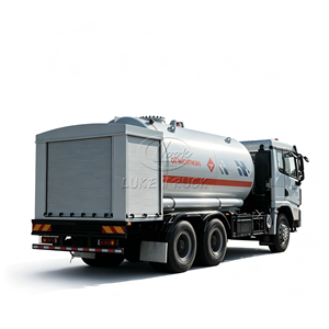 Camión Cisterna de Gas LP SHACMAN 6x4 de 20000L, Camión Cisterna de Transporte de Gas Propano Licuado con Bomba y Medidor de Flujo - Product Image 4