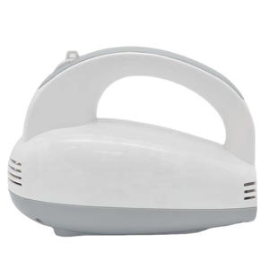 Batteur à œufs Cutekitchen 150W, blanc grisâtre, rose, en plastique, mélangeur portatif pour la pâtisserie et la préparation de crèmes - Product Image 4