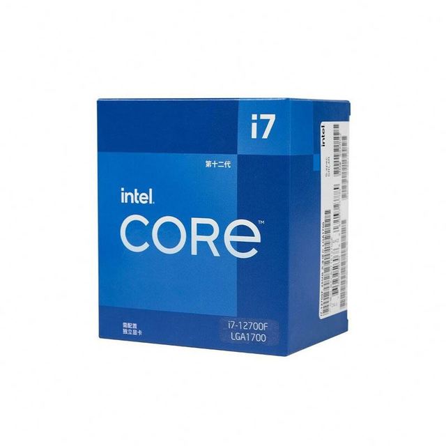 CPU Core Gen 12th 12700F 2.1GHZ 65W for Desktop Gaming Computer
