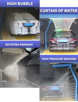 Commercial Express Entièrement Auto Intelligent Liban Touchless Prix Robotic Lavage Voiture Machine de lavage de voiture