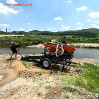 Mini-trappe à or automatique à longue durée de vie avec système de lavage pour l'or, pour l'extraction de l'or des rivières, à fonctionnement portable