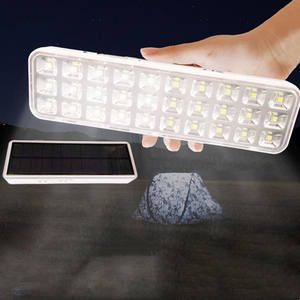 30treled חירום נטענת אור שמש הוביל סוללה קלה להפעיל מנורות ניידות - Product Image 6