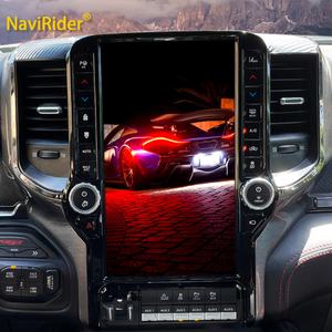 Tesla Style Car Radio for Dodge RAM 1500 2500 2018-2022 Multimedia <b>Player</b> Stereo Carplay Radio GPS Navigation Head Unit DSP WIFI - Product Image 1