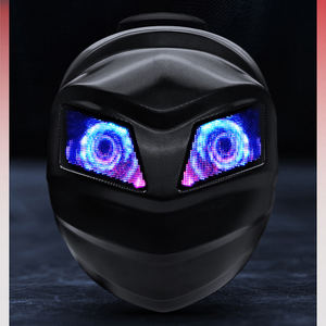 Sac à dos de moto Black Knight, fabrication OEM, sac à dos de moto lumineux à LED, sac à dos de moto imperméable à LED, sac à dos de casque de moto - Product Image 1