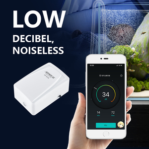 Jeneca AP Geräuscharme Mini-Luftpumpe für Aquarien, Leise Sauerstoffpumpe mit Doppelauslass, <span class=keywords><strong>Aquarium</strong></span>-Luftkompressor und Belüfter - Product Image 5