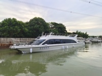 Grandsea HD-2200B 21,98 m/70 pieds Bateau ferry de luxe en fibre de verre pour 100 passagers, état neuf, pour mer, rivière côtière