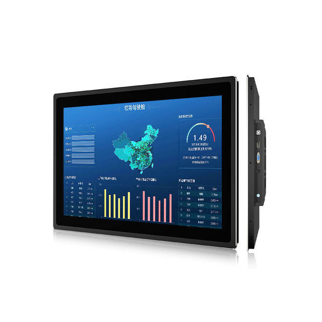 18.5 Inch Industrial Panel PC with VESA Mount IP65 Waterproof Screen Windows 11 System Capacitive Touch All in One Computer