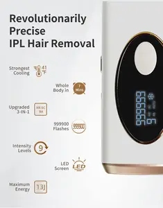 Produk kecantikan baru 2023 produk kecantikan Ipl Handset mesin Pulse cahaya Laser Ipl penghilang rambut pendingin es dari penggunaan rumah