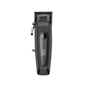 Ensemble professionnel complet de 3 pièces, tondeuse à barbe, rasoir électrique rechargeable noir, <span class=keywords><strong>kit</strong></span> de fournitures de barbier - Product Image 2